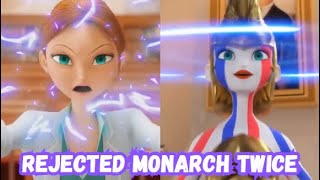 MISS BUSTIER REJECTED MONARCH TWICE MIRACULOUS SEASON 5 EPISODE 22 COLLUSION [upl. by Stier]