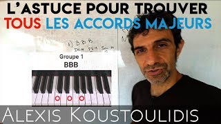 L’astuce pour mémoriser TOUS les accords majeurs au piano [upl. by Assillam]