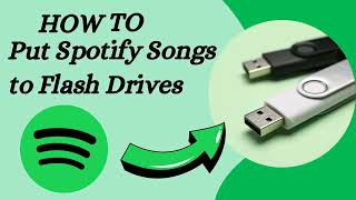 2024 Updated How to Put Songs from Spotify to External Flash Drive [upl. by Deck]