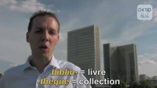 La minute de l’orthographe n° 6 Origine du mot « bibliothèque » [upl. by Sweyn]