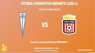 Universidad Católica vs Curicó Unido SUB11 [upl. by Hodess]