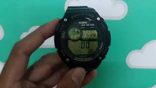 Cara Setting  Jam Casio Original Waktu Solat CPA1009A [upl. by Sarge]