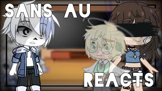 Sans Au reacts to Frisk’s past  Undertale  Gacha Club MY AU [upl. by Hollie686]