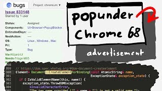 Custom Chromium Build to Reverse Engineer PopUnder Trick [upl. by Knowle704]