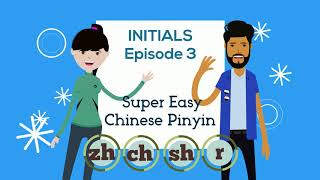 Learn Chinese Pinyin 3Initials 3 zh ch sh r [upl. by Anoirtac468]