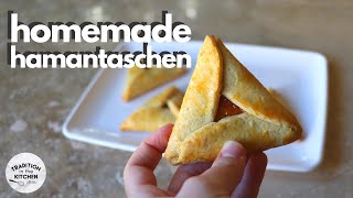 Homemade HAMANTASCHEN Recipe  Tradition in the Kitchen [upl. by Miltie]