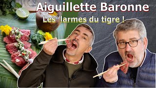 Aiguillette Baronne Wagyu au BBQ  Les larmes du tigre [upl. by Lamdin699]