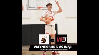 WampJ Mens Basketball vs Waynesburg 12424 [upl. by Ikkaj]