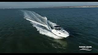 Sealine S28 Boat Highlights Drone video and Professional Images of this lovely example of the S28 [upl. by Llenrrad]