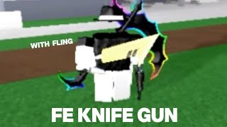 FluxusHydrogenAXDelta Mobile Script FE KNIFE GUN wfling [upl. by Soneson]