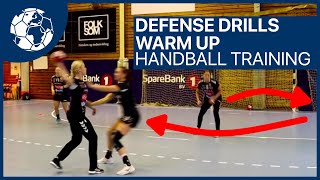 7 Defense Exercises for Handball Training  Flint Pejovic  Handball inspires [upl. by Disini]