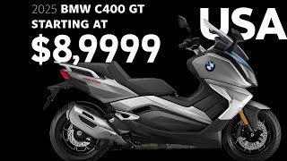 America’s City Rider 2025 BMW C400 GT Detailed Review [upl. by Jacobine]