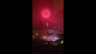 🎊🎉New Year Fireworks ShowGenting Highlands Malaysia [upl. by Schuler323]