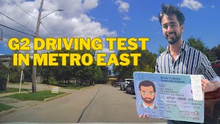 G2 Driving Test  Real Road Test With Audio  Road Test In Metro East  G2 Route [upl. by Becker]