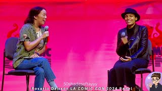 Rosario Dawson LA Comic Con 2024 Panel [upl. by Nikal986]