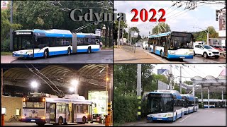 Trolleybus in Gdynia 2022 [upl. by Mayor357]