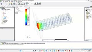 Simulation of a Rectangular Waveguide Around CutOff Frequency [upl. by Ecnadnac282]