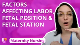 Factors Affecting Labor Fetal Position Fetal Station  Maternity Nursing  LevelUpRN [upl. by Fan686]