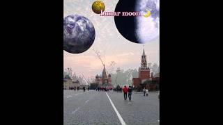 Lunar moon🌙 oppressive universe🌎💥shorts shortvideo lunar planet world earth [upl. by Dickie]