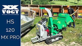 Mobiler Holzhacker mit Raupenfahrwerk  HS 120 MX PRO [upl. by Alfonso]