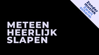 Meteen heerlijk slapen  Zonder muziek  Zwart scherm  Diepe slaapmeditatie met hypnose en bodyscan [upl. by Jud]