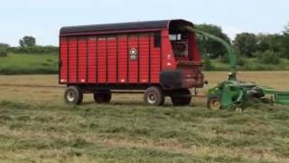 Chopping Haylage [upl. by Daly]