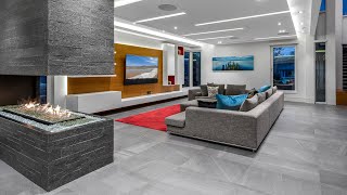 AwardWinning CustomBuilt  Contemporary Interior Design in Entertainers Dream Home  House Tour [upl. by Ninahs]