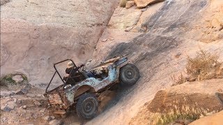 A Couple Willys amp Some Friends on Yellow Hill  Pritchett Canyon Moab [upl. by Anoval]