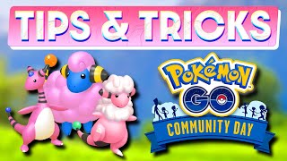 MAREEP COMMUNITY DAY TIPS amp TRICKS  POKÉMON GO [upl. by Etnuahc]