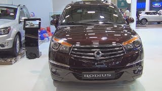 SsangYong Rodius 4WD Power 2015 Exterior and Interior [upl. by Llesram]