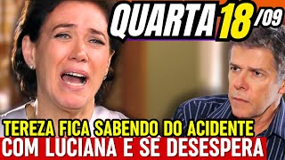 VIVER A VIDA capitulo de Hoje 1809 QUARTA viver a vida Resumo do dia 1809 quarta [upl. by Marrin]