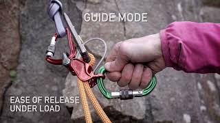 DMM Pivot guide plate belay device [upl. by Relyc]