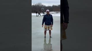 What’s going on grassketball frozen ice freezing basketball shorts [upl. by Htabmas196]