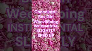 Chocolate Box Girl by Weevildoing INSTRUMENTAL  Pitch 100 Tempo 101 [upl. by Anirahtak]