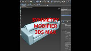 3ds max symemetry modifier 3dsmax [upl. by Ellenad984]