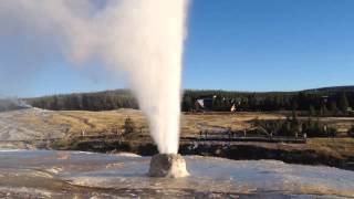 Beehive Geyser Eruption Sept 20 2013  Yellowstone National Park [upl. by Aurilia]