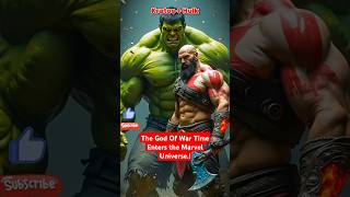 Kronos Meets Marvel Characters What Will Happen shorts kronos godofwar thor marvel hulk [upl. by Adnoluy]