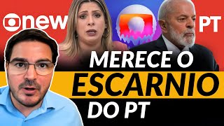 O DERRETIMENTO da GLOBONEWS e o PEDIDO de LULA aos JORNALISTAS [upl. by Llirrem]