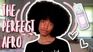 My CURLY hair routine TYPE 4 HAIR How I get the perfect afro [upl. by Aikar]