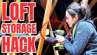 How I Transformed My Loft Storage with This Simple Trick [upl. by Naamana]