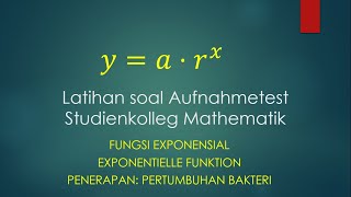 Aufnahmetest Studienkolleg Mathematik [upl. by Retha405]