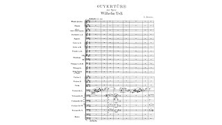 Rossini Guillaume Tell William Tell Overture with Score [upl. by Llerej]