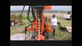 Auger Drilling through Overburden [upl. by Duck]