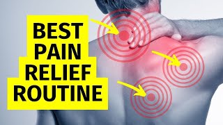 Best Exercises to Relieve Neck Shoulder and Upper Back Pain  Routine [upl. by Hanid]