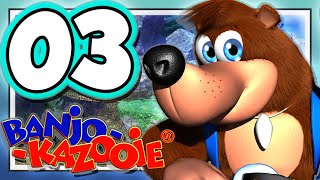 BANJO Kazooie Part 3 First Time Playing Clankers Cavern EVER Nintendo Switch [upl. by Olocin67]