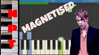 Tom Odell  Magnetised  Piano Tutorial  Instrumental [upl. by Glynn]