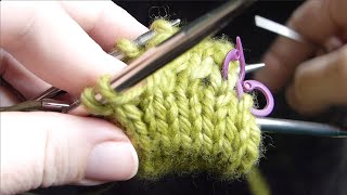 How to Do Kitchener Stitch in the Round  KnitFreedomcom [upl. by Freud]