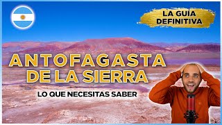 🇦🇷 ¿Querés visitar ANTOFAGASTA DE LA SIERRA en Catamarca en 2024  ¡Esta GUÍA te resuelve TODO 😍 [upl. by Neitsabes]