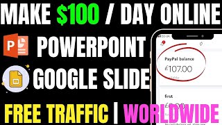 How To Make Money With Powerpoint And Google Slides  Make 100 Per Day Make Money Online [upl. by Allan409]