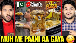 Indian Reaction on Pakistan Street Food Shorts ft Anas Faisal [upl. by Yanrahc]